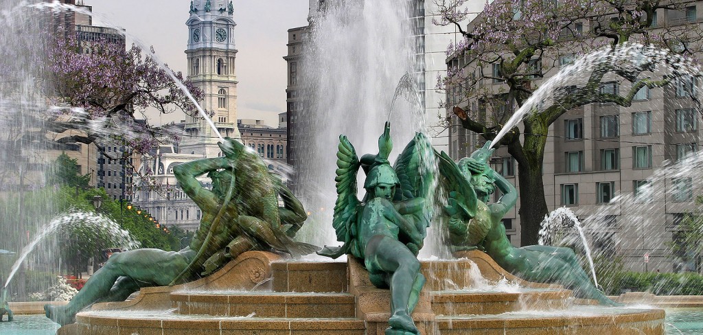 Angel Fountain - The City of Neighborhoods | Philadelphia